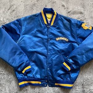Vintage Milwaukee Brewers Starter Jacket